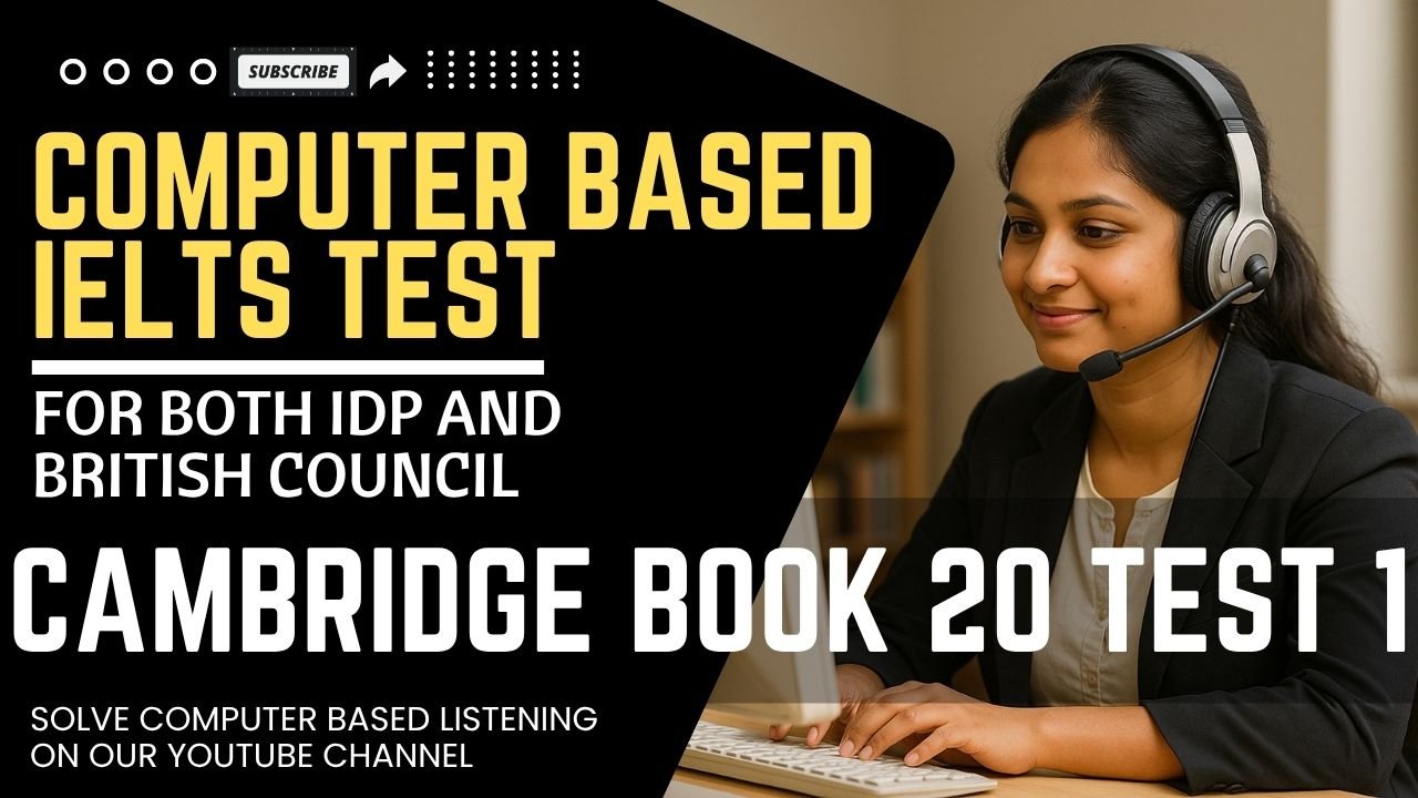 Cam Book 20 Reading Test 1