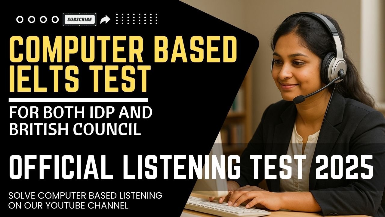 Real Exam Ielts Listening Test 6 - cover